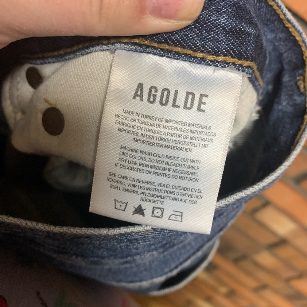 Agolde Clara Wide Leg Jeans - Picture 4 of 6